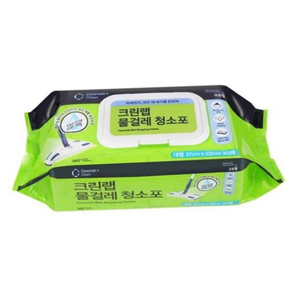 일회용 물걸레 청소포 대형 청소용 물티슈 거실 바닥 - 상품 이미지