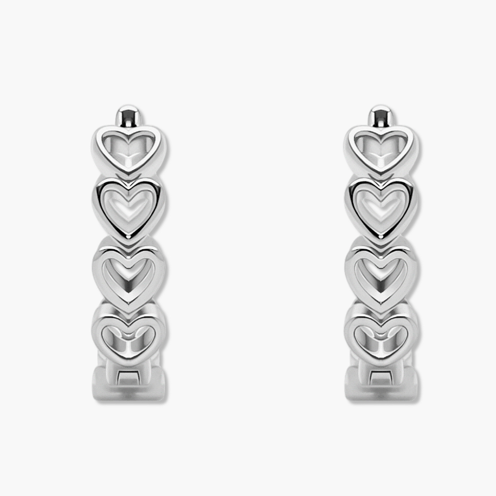 모노그래프 티나 귀걸이 실버 925 MGERS239 Silver Plated - 상세 이미지 3