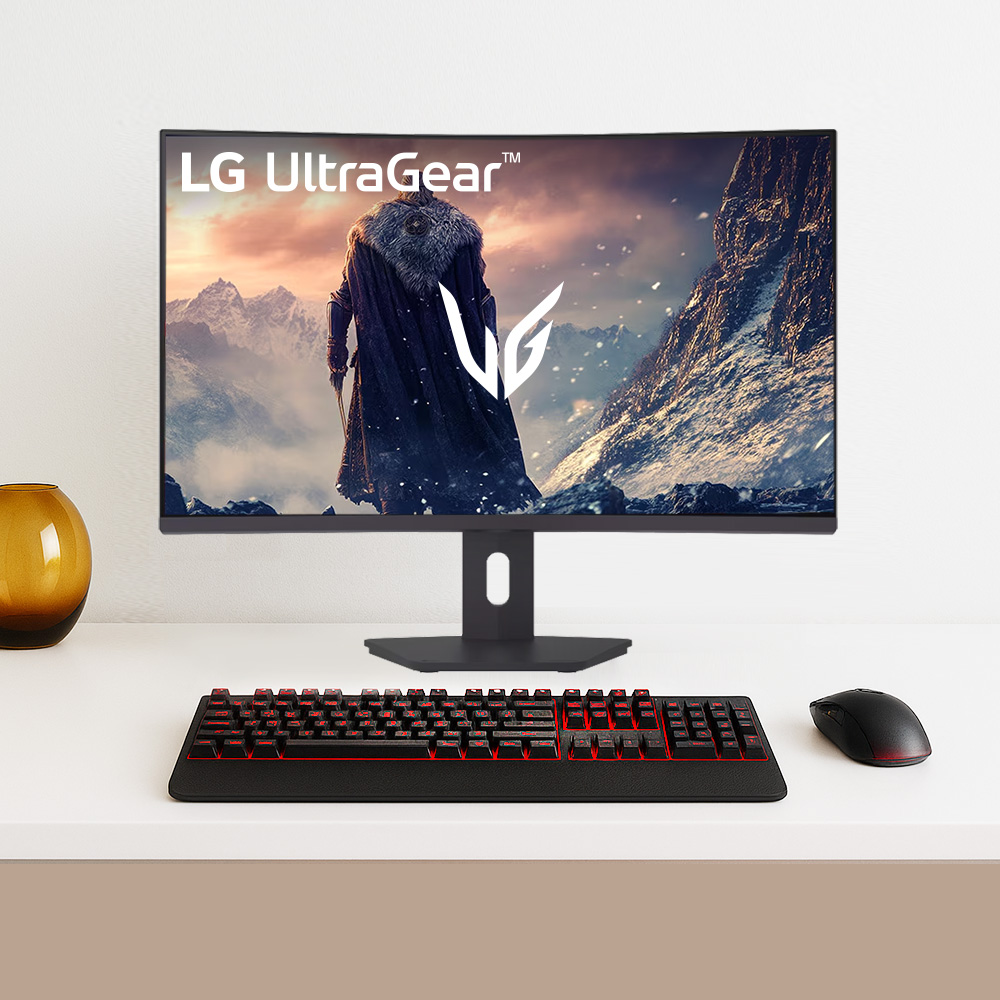 최.종.28.3.만 LG 32G600A 80cm(32인치) 180Hz 울트라기어QHD 커브드 게이밍모니터 제품 이미지