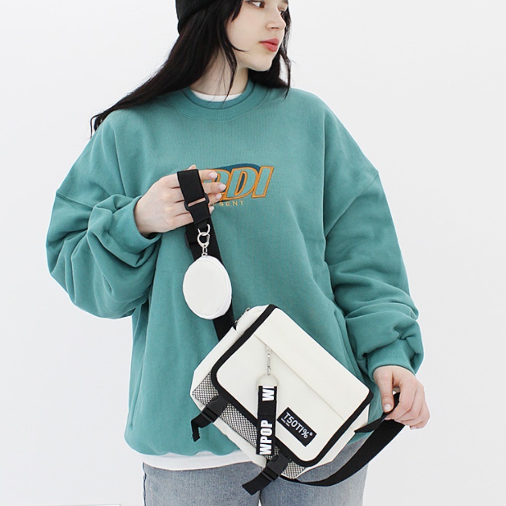 마젤란 1922 메신저백 미니 크로스백 학생 여행 핸드폰 가방