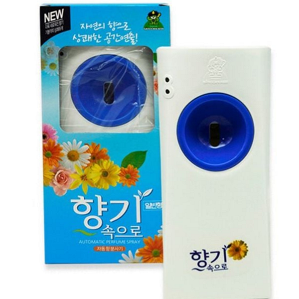 가정용 자동 방향제 벽걸이 자동 분사기 생활용 냄새제거 - 상품 이미지