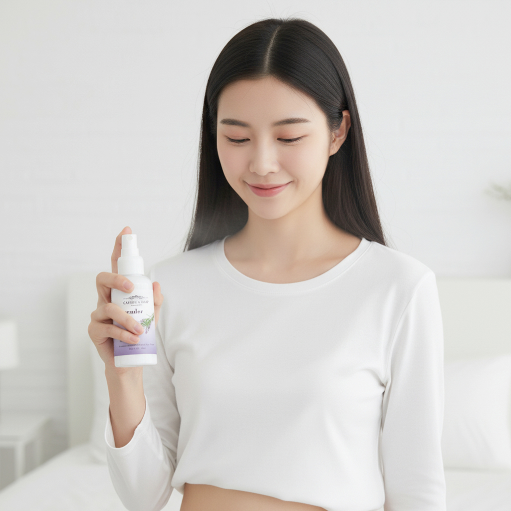 캔들앤솝 라벤더 오일 아로마 스프레이 숙면 불면증 수면에좋은향 잠잘오는향 - 상세 이미지 2