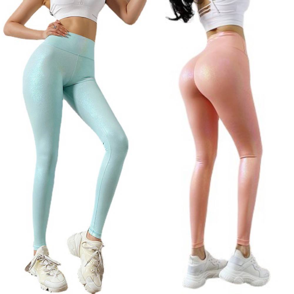 F006666_힙업 펄 요가레깅스 피트니스 스포츠레깅스 - 메인 이미지