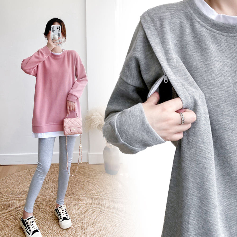 3. 루즈핏 긴팔 원..