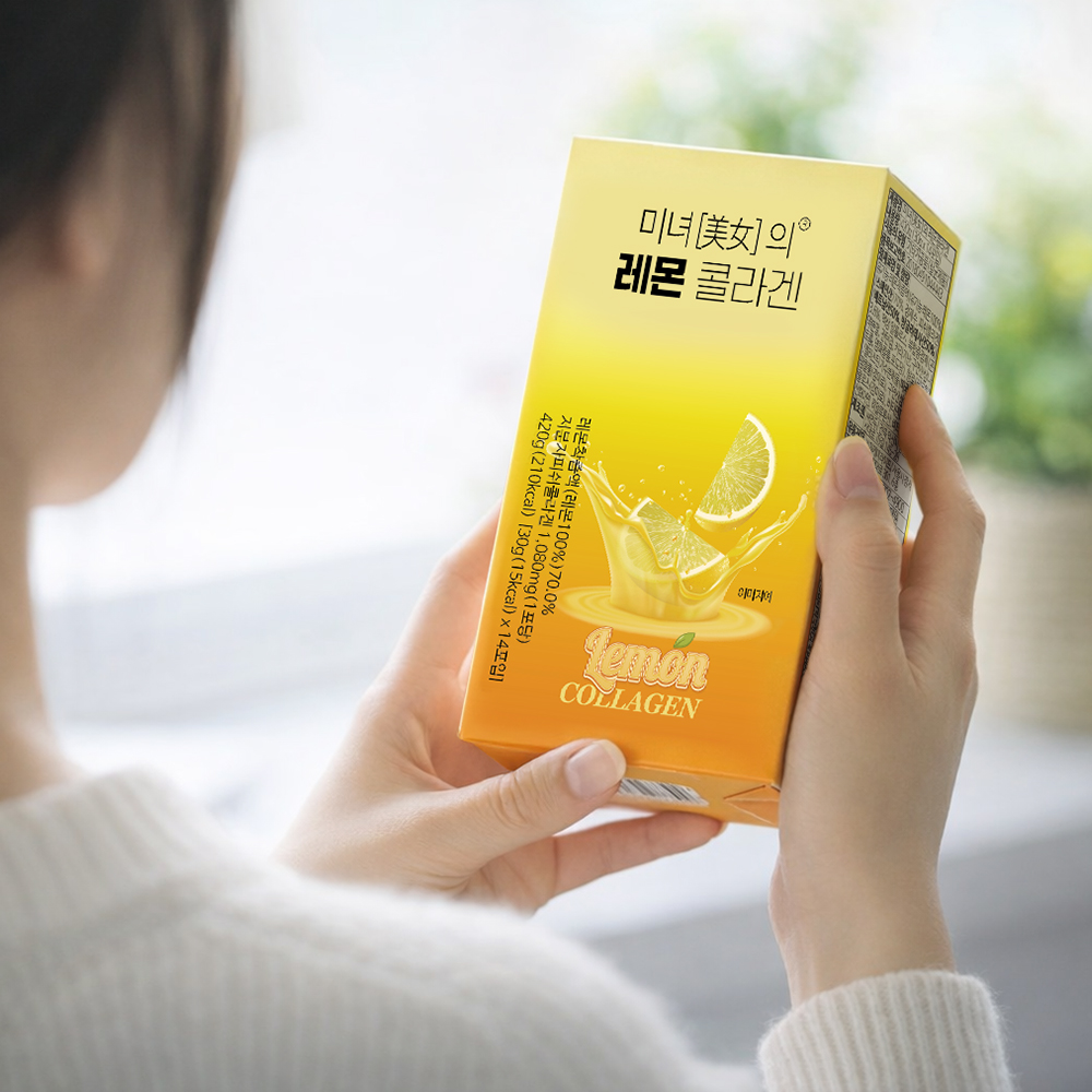 미녀의 레몬콜라겐 30g 14포, 6개 - 상세 이미지 3