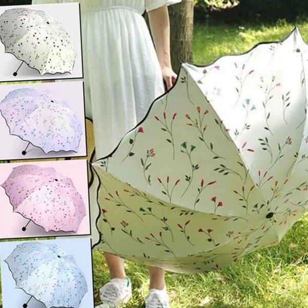 휴대용 uv 차단 양산 3단 암막 양산 자외선 미니 여름