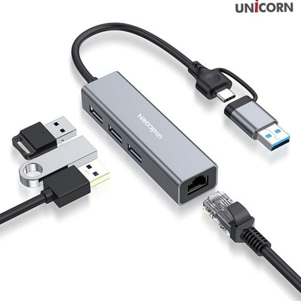 기가랜 usb 유선 랜 카드 네트워크 usb 허브 랜 카드 - 상품 이미지