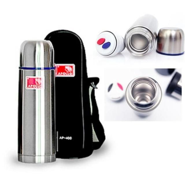스테인레스 보온병 800ml 텀블러형 가방 - 상품 이미지