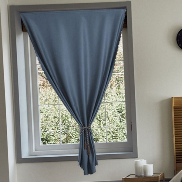 방풍 셀프 암막 커튼 거실 패브릭 암막 커튼 침실 겨울