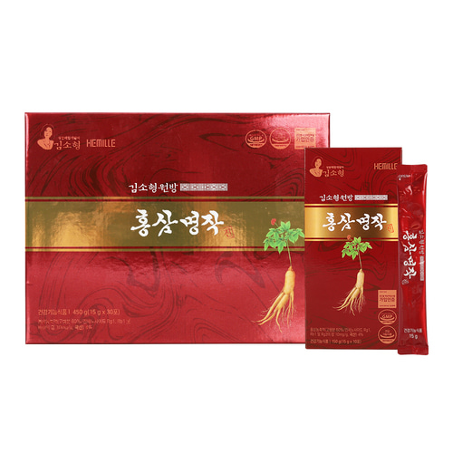 부모님 선물세트 추천쇼핑백 무료증정 6년근 홍삼농축액 김소형원방 홍삼명작 진 15g (쇼핑백포함) 30포, 1개 - 상세 이미지 3