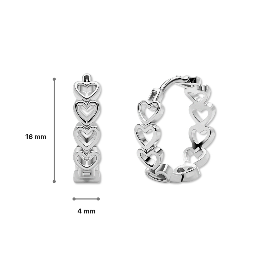 모노그래프 티나 귀걸이 실버 925 MGERS239 Silver Plated 이미지 8