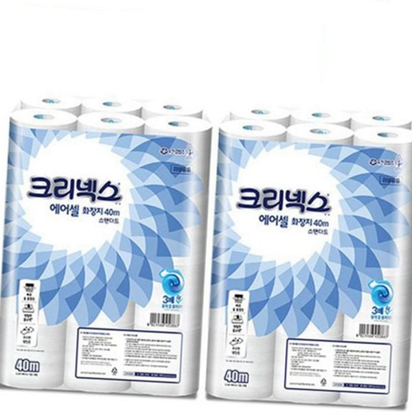 경제형 두루마리 화장지 사무실용 화장실용 화장지 재생 펄프 - 상품 이미지