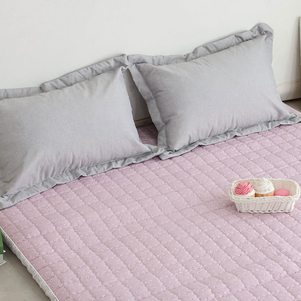 아르떼베딩 마카롱 요매트 (요커버+솜매트) 바닥에까는 미끄럼방지 누빔 5cm