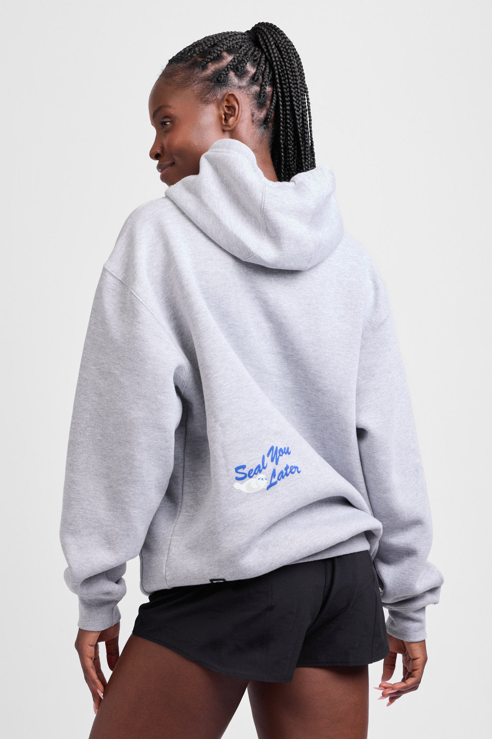 Jolyn Raine Hoodie - Seal - 상세 이미지 4