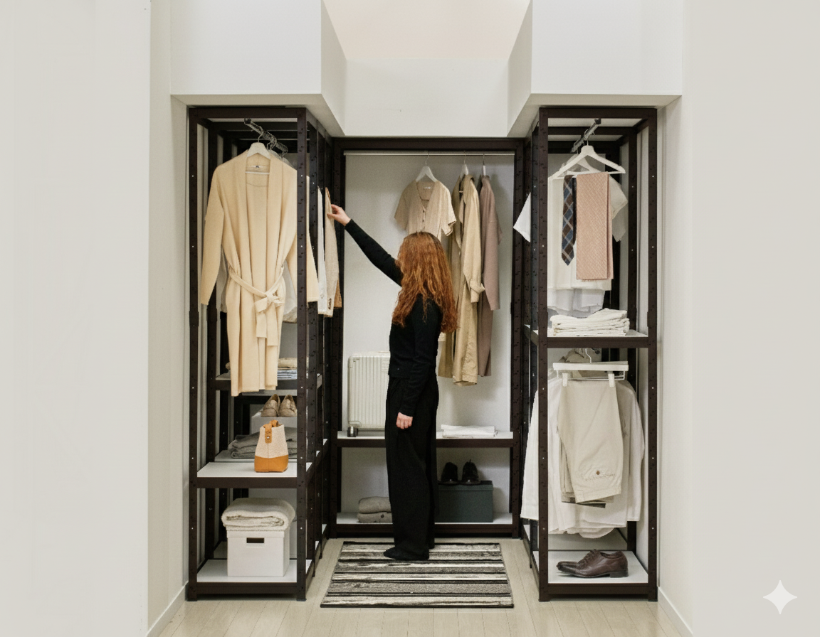 다요시스 철제 조립식 시스템 선반행거 5005001500B