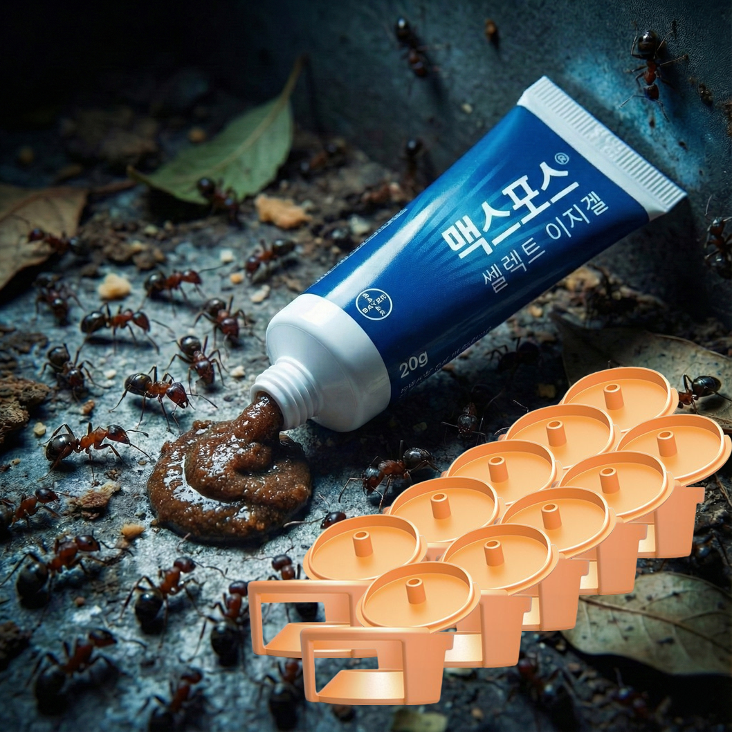 맥스포스 셀렉트 이지겔 20g +먹이캡 10개 바퀴벌레약 바퀴벌레 없애는법 퇴치법 맥스포겔
