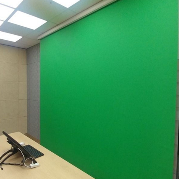 크로마키 촬영용 배경지 스튜디오 롤 스크린 유튜브 영상
