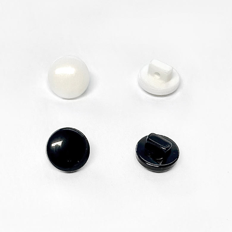 (20p) 10mm 플랫 콩단추 꼬다리단추 이미지 6