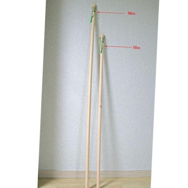 가정용 편백 나무 스트레칭 봉 필라테스 편백 나무 운동봉 180cm - 상품 이미지