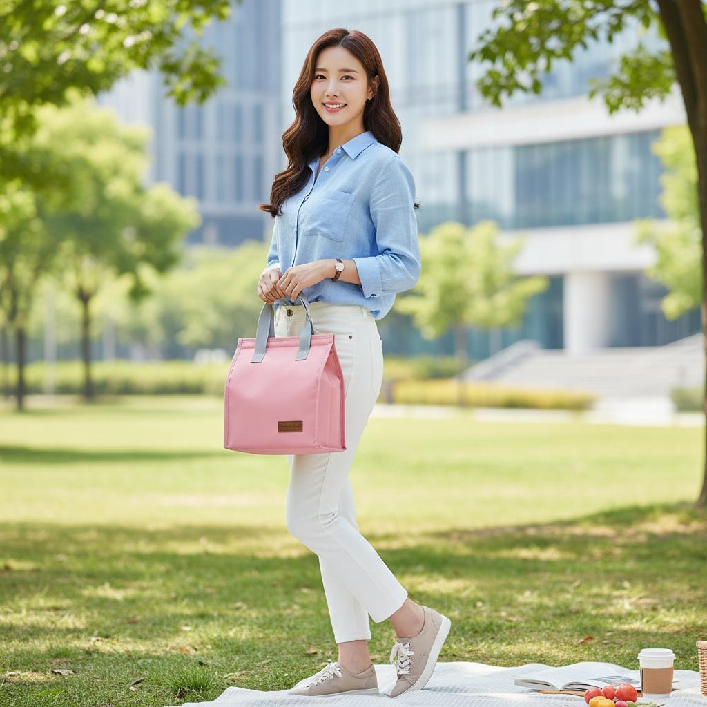 프레쉬 점보 런치백 도시락 가방 대용량 보냉백 보온