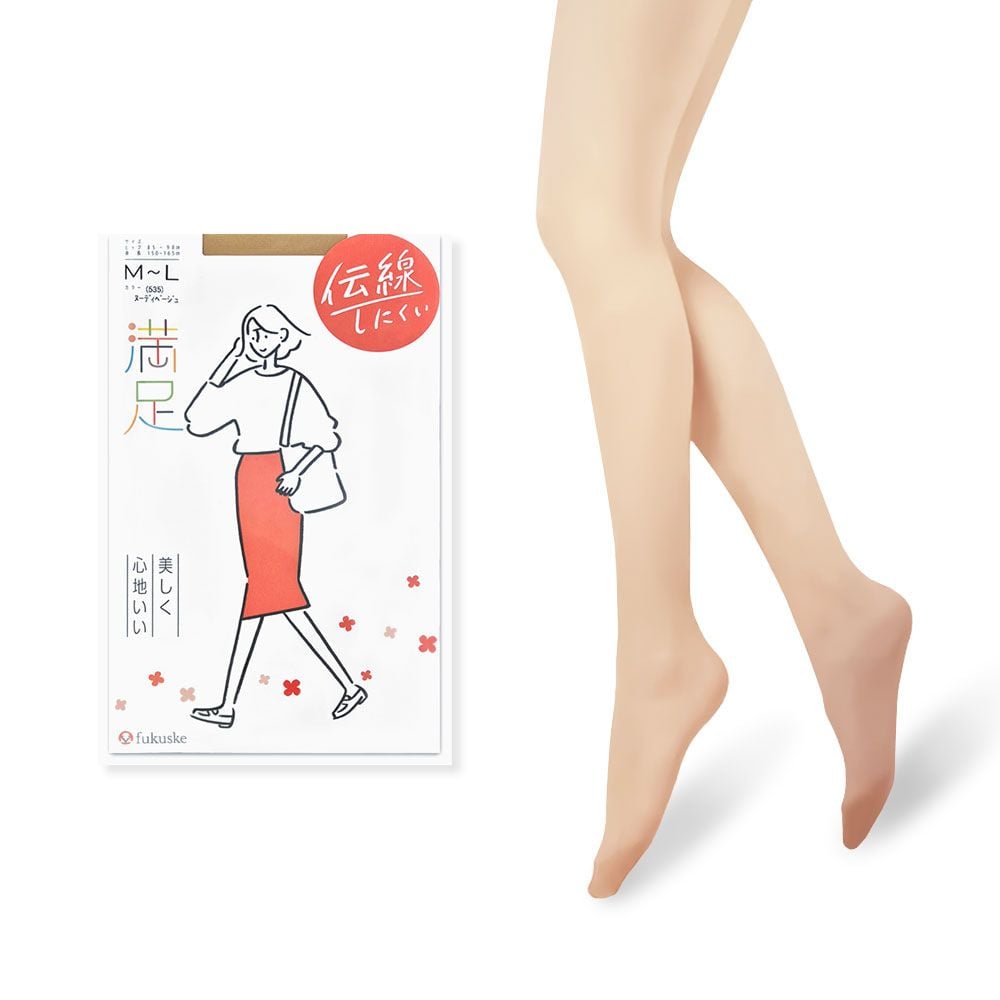 살스 편한 데일리 일본 스타킹 올나감방지 살색 교복스타킹 누드베이지 - 상세 이미지 2