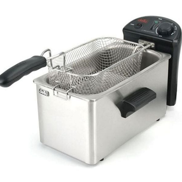 다용도 전기 튀김기 업소용 소형 튀김기 스텐 가정용 깊은 주방