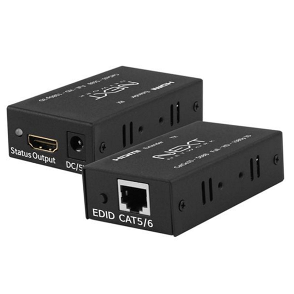 60 hdmi 거리 연장 케이블 hdmi 영상 전송 장치 음향 - 상품 이미지