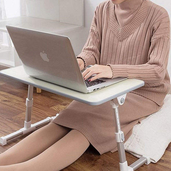 다용도 접이식 노트북 테이블 좌식 베드 트레이 테이블 폴딩 침대
