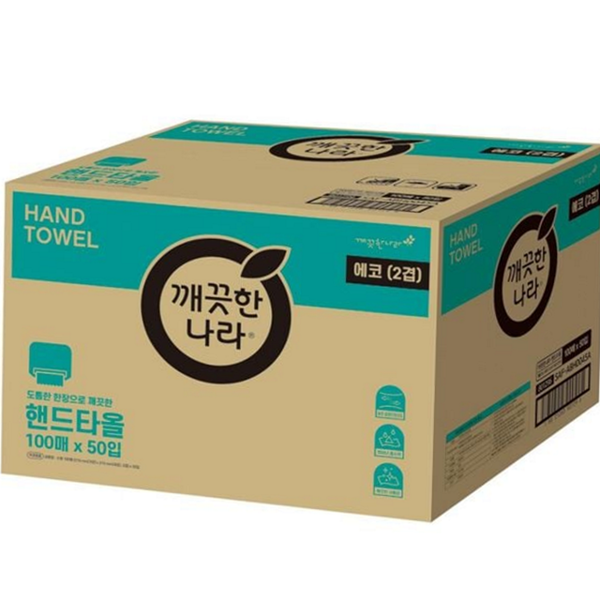 도톰한 일회용 핸드타올 매장용 업소용 핸드타올 타올 리필 대용량 - 상품 이미지