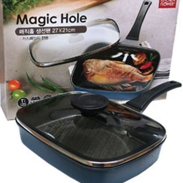 다용도 사각 생선 팬 무연 그릴 생선 팬 구이 주방