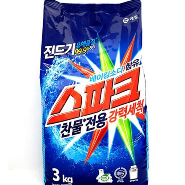 일반 가루 세제 드럼 세탁 세제 의류용 5.5kg 찬물 빨래 - 상품 이미지