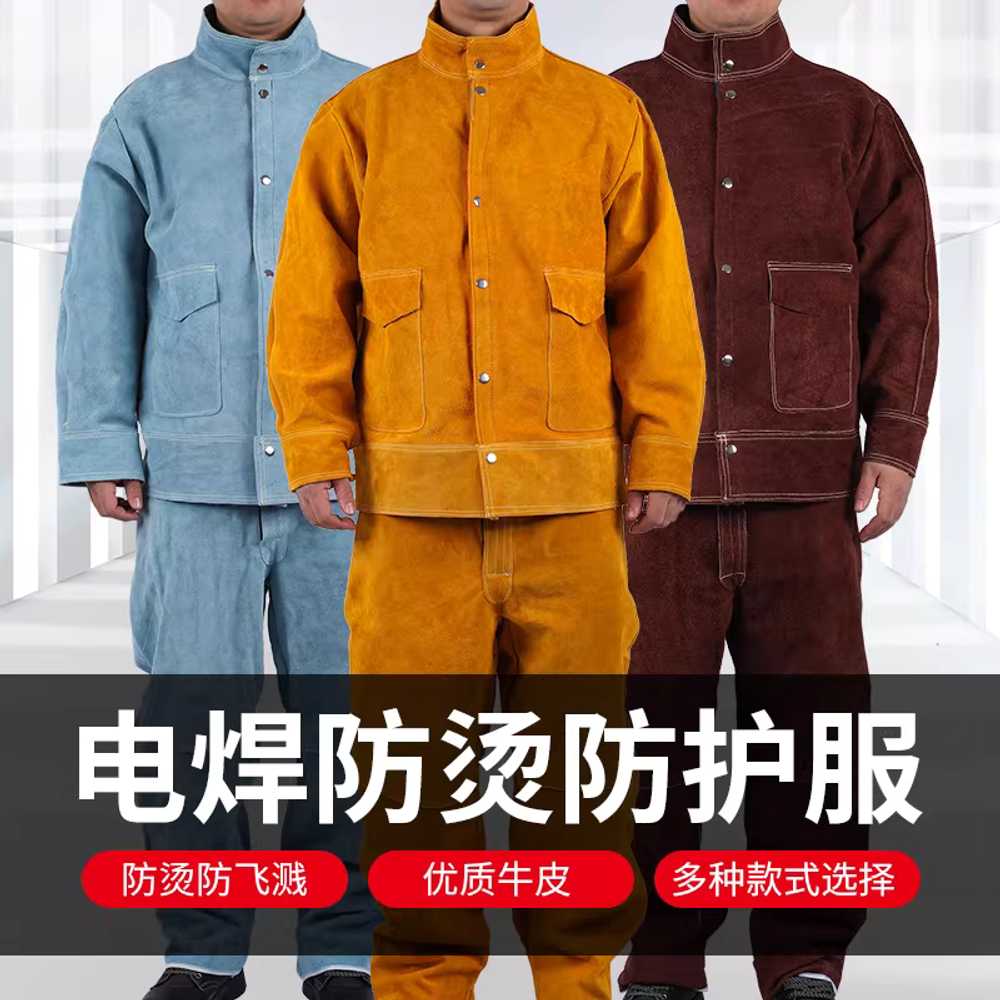 겨울 용접복 동계 작업복 자켓 점퍼 정전기방지 잠바 - 상세 이미지 5