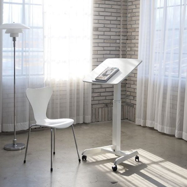 다용도 이동식 사이드 테이블 각도 높이 조절 사이드 테이블 소파