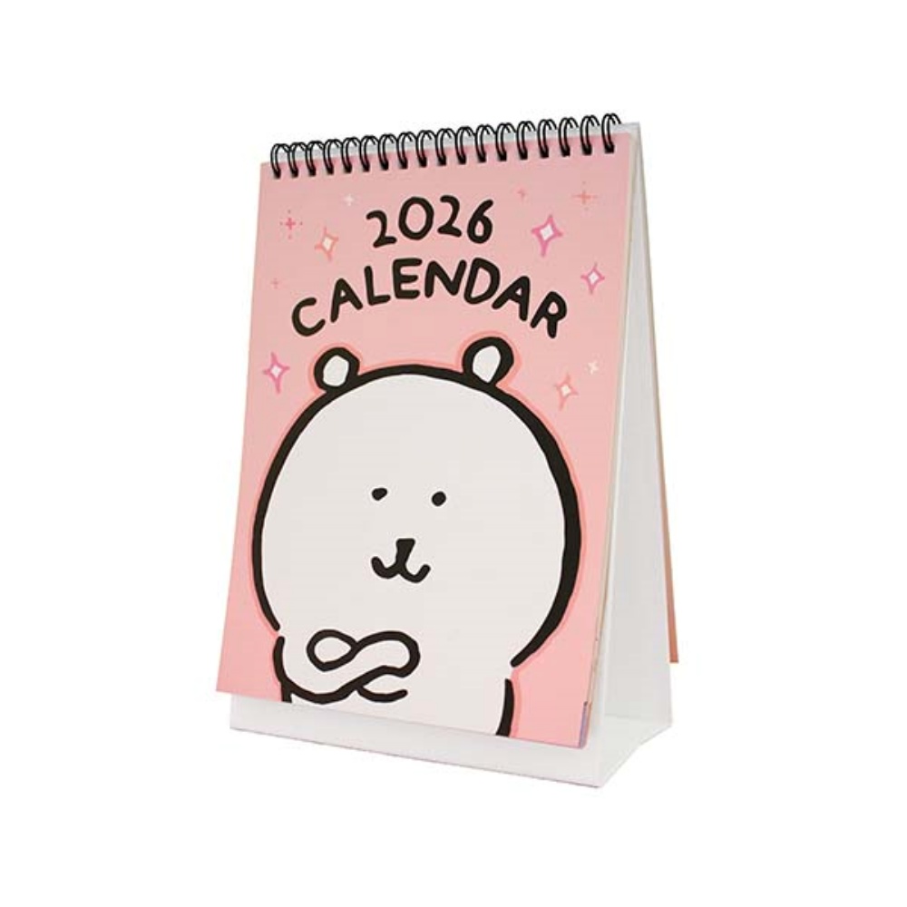 (스티커포함)마이빈 2026년 26년 담곰이 농담곰 달력 나가노 캐릭터 데스크 책상 캘린더 이미지 4