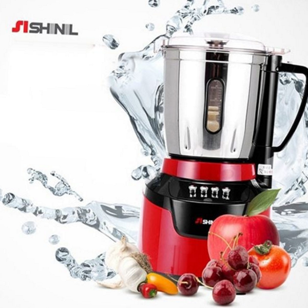 초강력 대형 믹서기 위생적 스텐 믹서기 다기능 가정용 대용량 식당