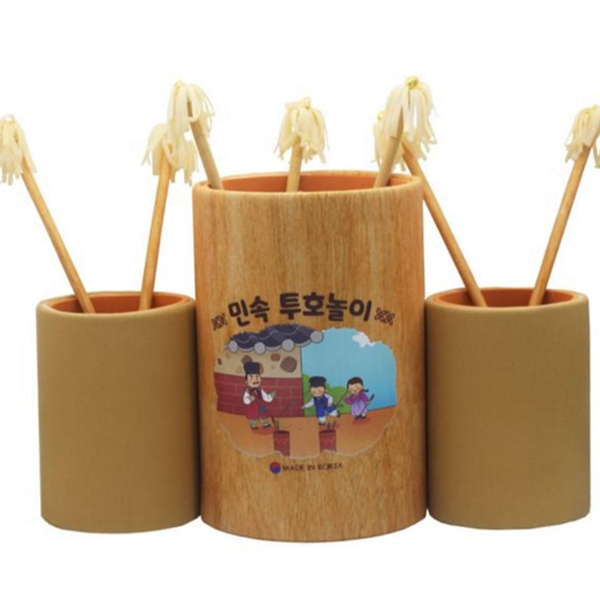 전통 민속 놀이 세트 압축 투호 놀이 세트 국내생산 가족 - 메인 이미지