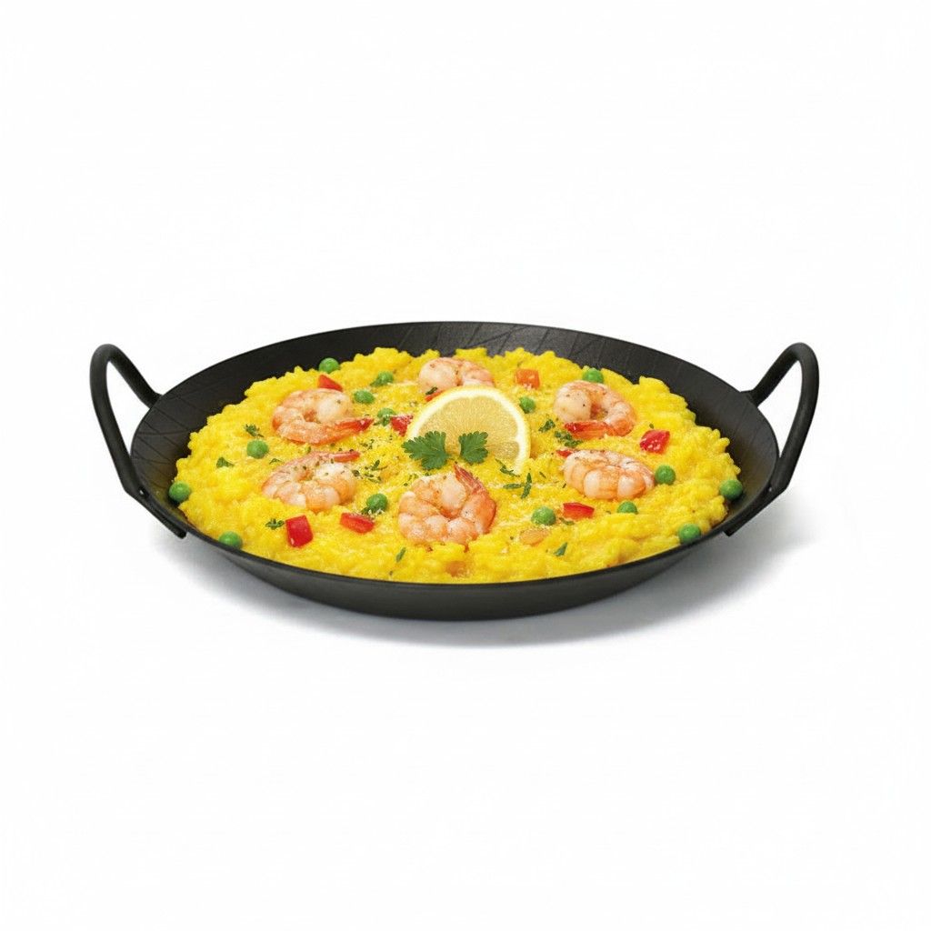 인덕션겸용 그리들 통주물 빠에야팬 28cm - 상품 이미지