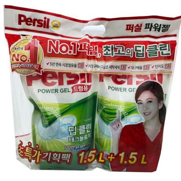 드럼 세탁 세제 일반 액체 세제 세탁기 의류 리필 대용량 - 상품 이미지