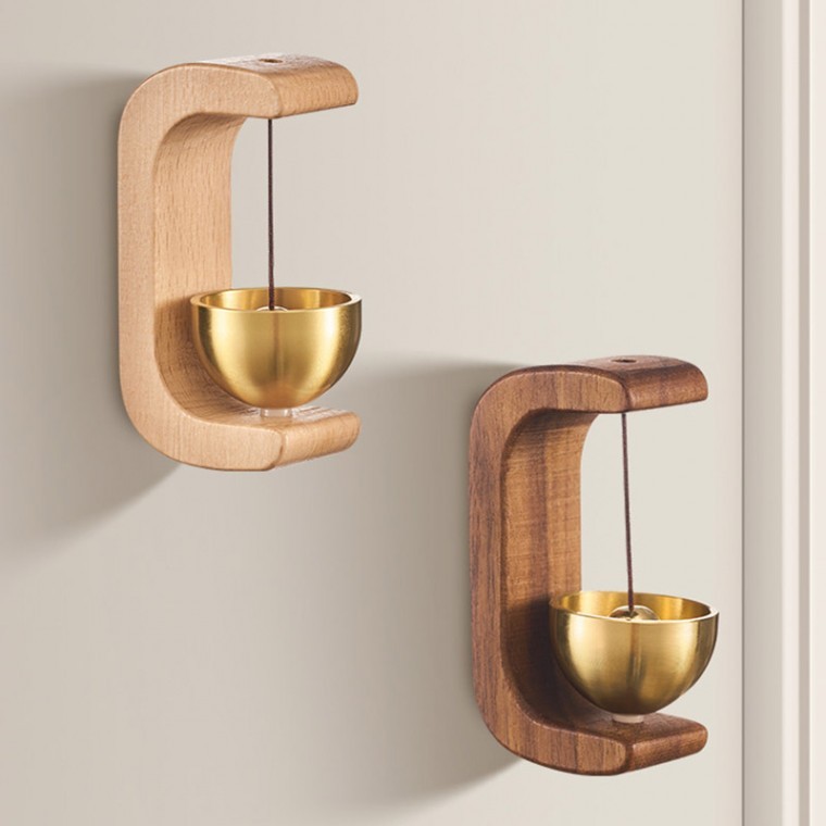 원목 도어벨 현관 문 종 집들이 이사 풍경 DD-12842 - 상품 이미지