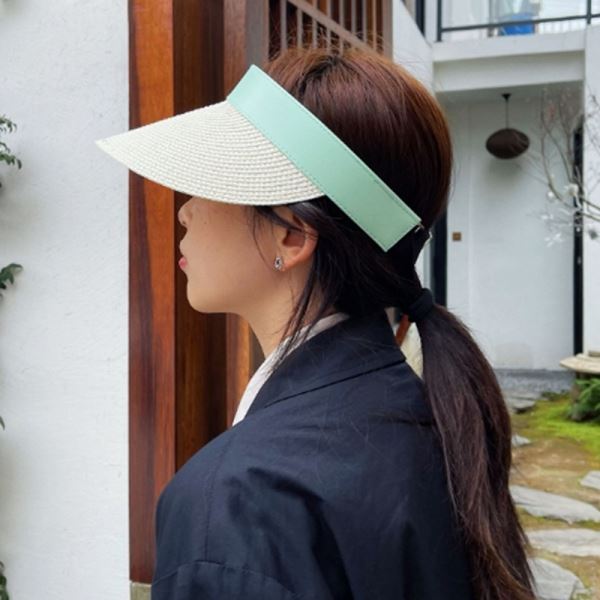 민트 햇빛가림 쿨니스 돌돌이 여름모자 썬캡 시원한 - 상품 이미지