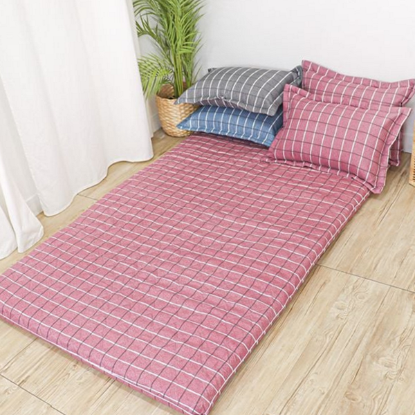 접이식 요 매트 세트 휴대용 바닥 요 매트 손님방 사계절