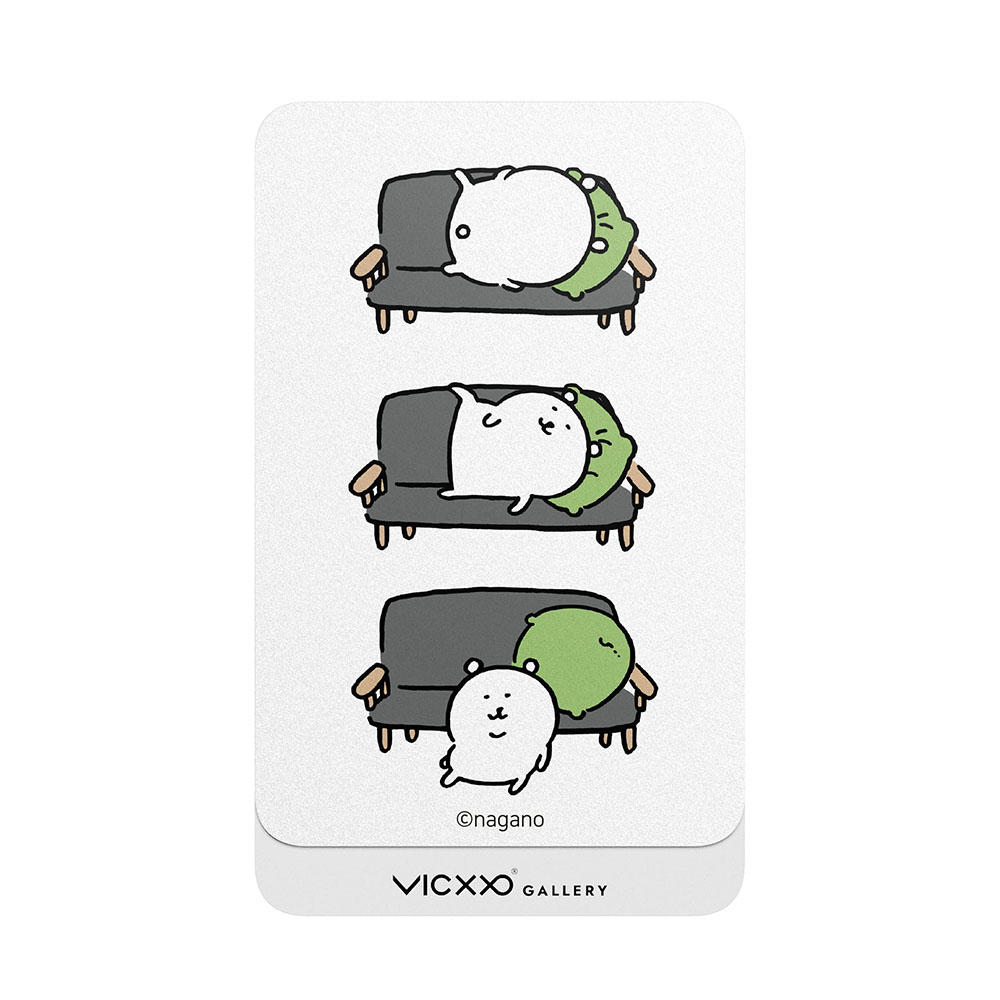 담곰이 농담곰 흘러내려 띠부띠부 보조배터리 전용 스킨 - 상품 이미지
