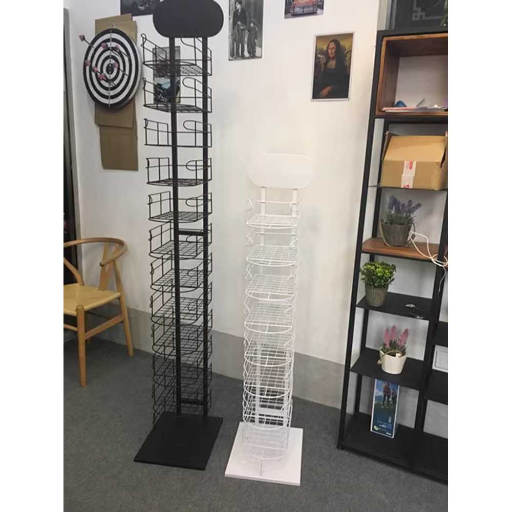 캡 모자 진열대 디스플레이 스탠드 매장용 거치대 100x32x37cm (6단) - 상세 이미지 5