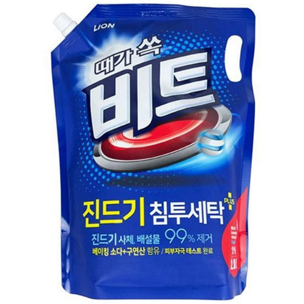 리필용 세탁 액체 세제 일반 일반용 액체 세제 찬물 대용량 - 상품 이미지