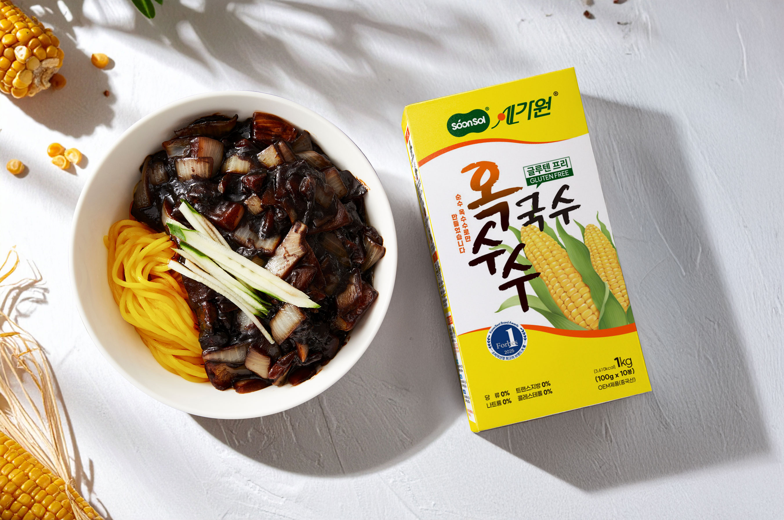 순솔가원 옥수수 국수 면 식단면 3kg 이미지 8