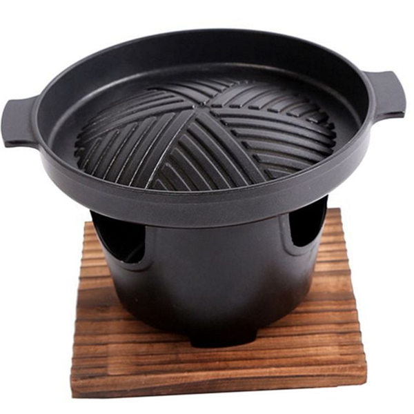 휴대용 미니 화로 개인 테이블 화로 가정용 세트 캠핑 1인