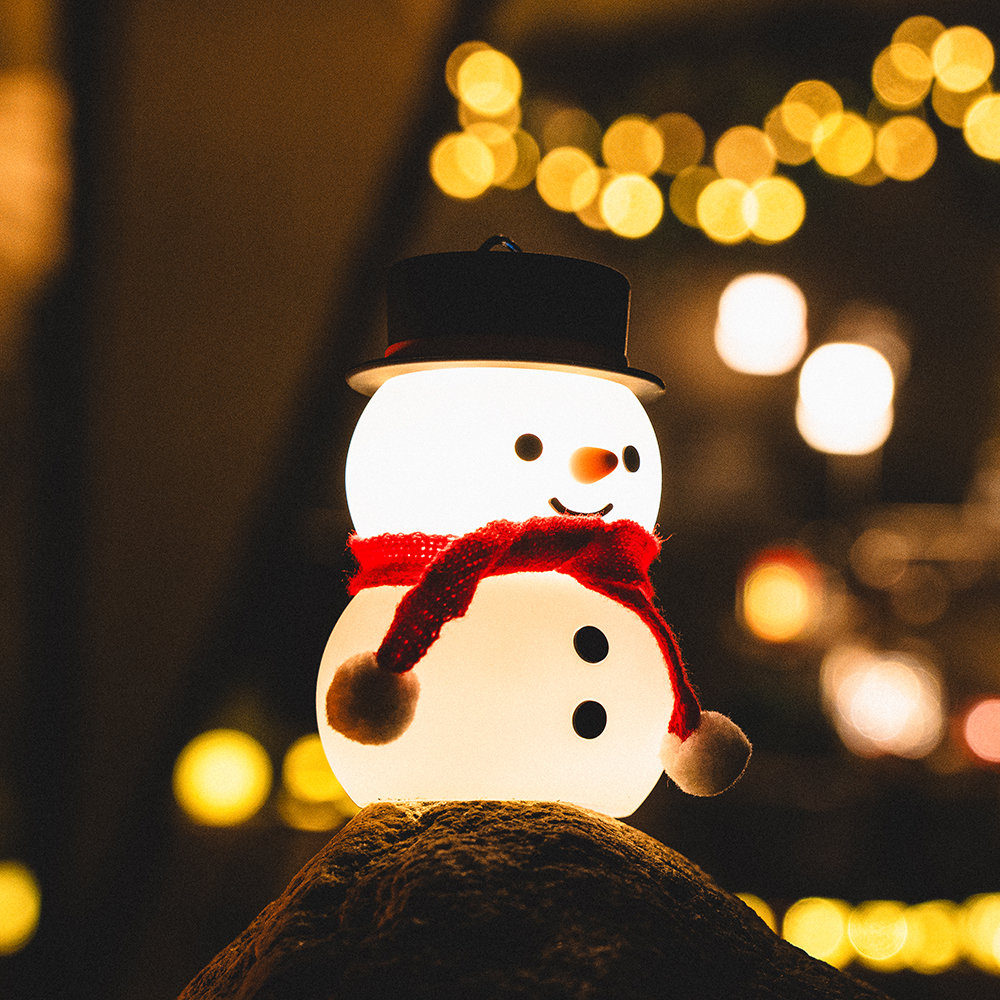 카고컨테이너 스노우맨 눈사람 쉐이드 에어라이트 골제로 랜턴 호환