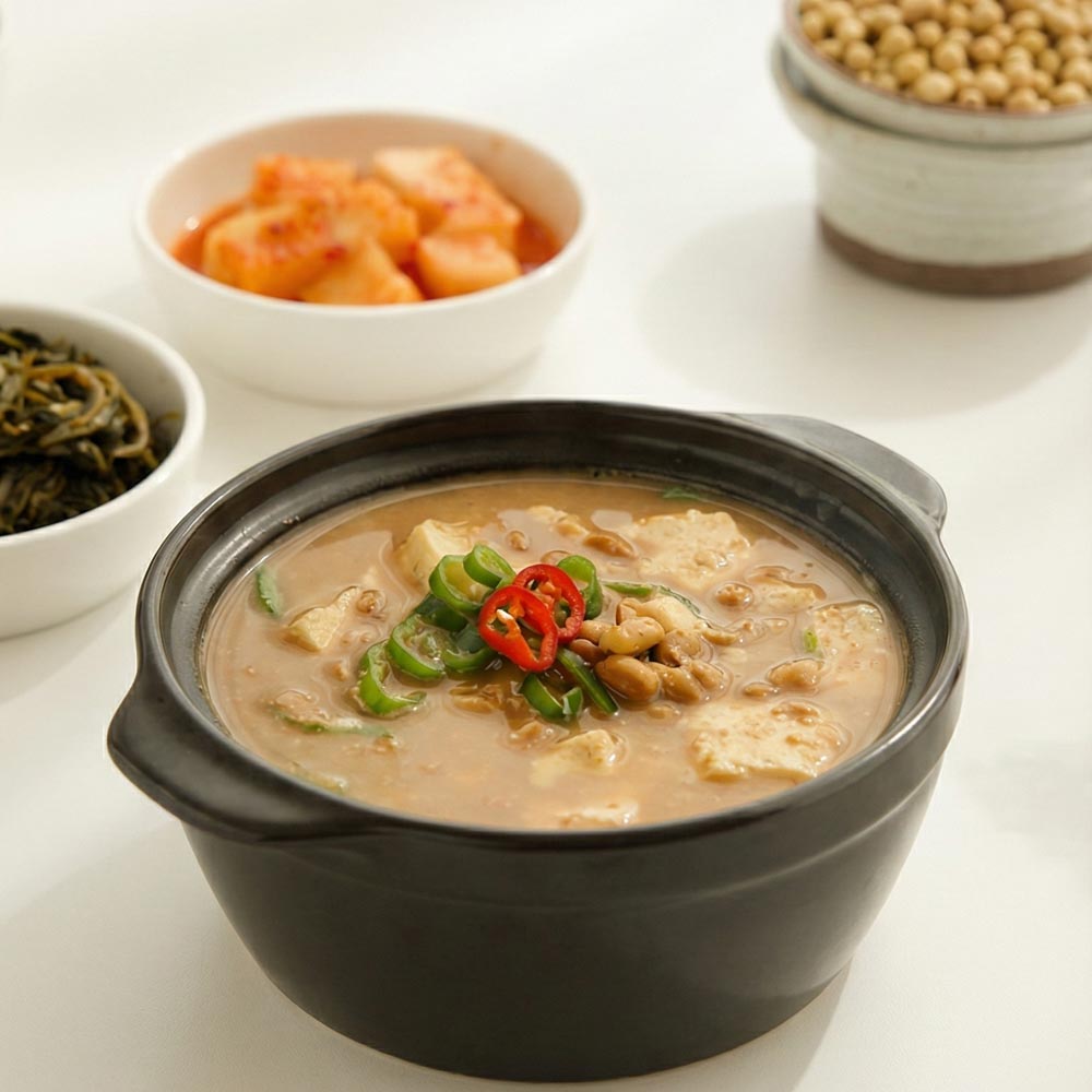 싸리재 무염 낫또식 생청국장 100g 8팩 국산콩 갈아만든 냄새없는 낫또 이미지 6