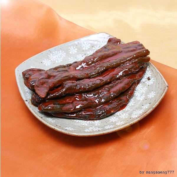 장담아전통식품 오이장아찌 500g 아이스팩포장 오이를 고추장에 숙성시킨 장아찌 - 메인 이미지