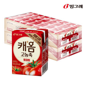 빙그레 캐옴 고농축 토마토 120ml, 48개 맛있게 먹은 솔직 후기 - 상품 이미지 1